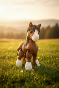 Clydesdale Foal Enhanced